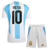 Argentina Messi 10 Hjemme 2024 - Barn Draktsett